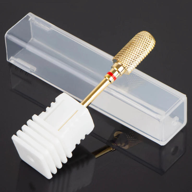 Description Picture 5 of itemCarbide Tungsten Steel Cross Tooth Nail Drill Bits Milling Cutter Remove Gel Nail Art Tools Accessory