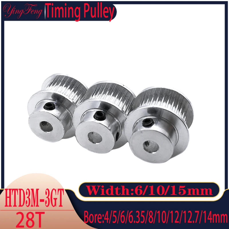 Description Picture 5 of item3GT Timing Belt GT3 80 Tooth Belt Pulley Synchronous Wheel Width 10/15mm Aperture 6mm-25mm Gear 3D Printer Transmission Parts