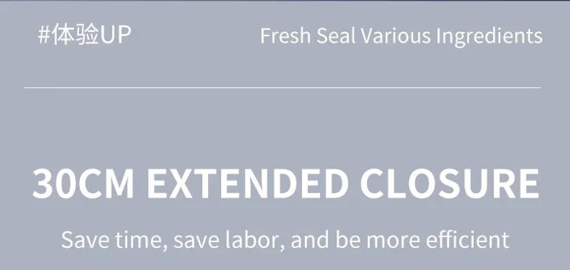 Description Picture 6 of itemElectric Vacuum Sealer Built-in Cutter Kitchen Food Storage Seal Touch Button Wet Food Sealing Strips Vacuum Packaging Machine