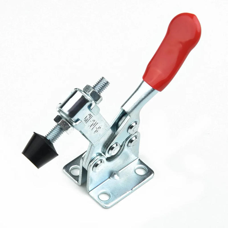 Description Picture 5 of item4PCS GH-201B Toggle Clamp 100kg Quick Release Horizontal Clamps Locking Lever Fastener Hand Tool Woodworking Clip