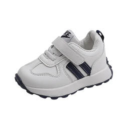 Children's Sports Shoes Toddler Breathable Non Slip Comfort Sneakers Lightweight Hook and Loop Soft Sole Running Casual Shoes