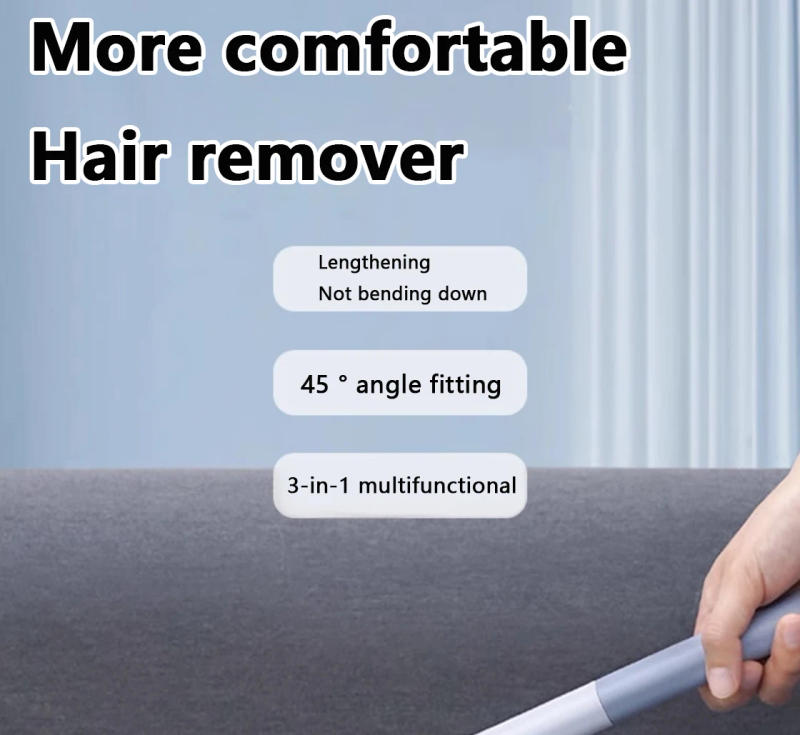 Description Picture 2 of item3 In 1 Multi-function Brusher Pet Cat Hair Remover Brush Manual Lint Dog Hair Cleaner Remover Carpet Bed Hair Tools Pet Supplies