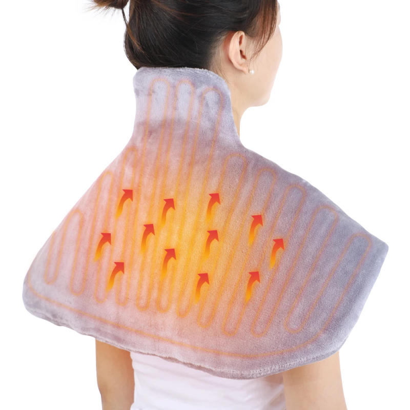 Description Picture 3 of itemElectric Heating shoulder Neck Pad Massager USB Cervical Brace Wrap Thermal Compress Relieve Fatigue Warm Pad Mat Home Office
