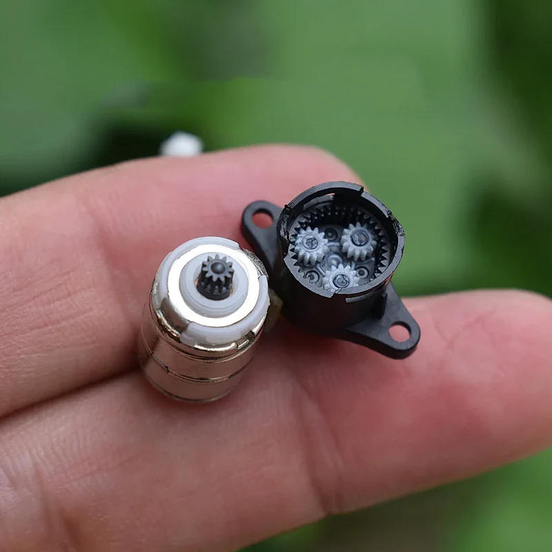 Description Picture 6 of itemMini Tiny 10mm 2-Phase 4-Wire Planetary Precision Gear Stepper Motor 5V Micro Reduction Stepping Motor DIY Robot Camera Monitor