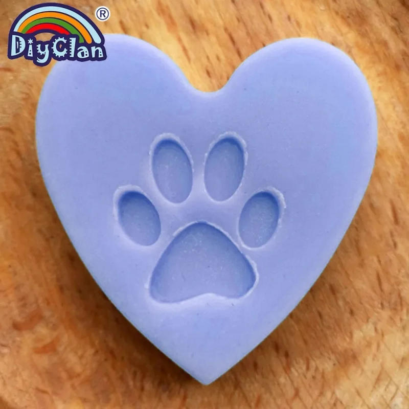 Description Picture 4 of itemHandmade Dog Printed Soap Stamps For Scrapbooking DIY Footprint Natural Clear Resin Acrylic Crystal Transparent Seal Form Custom