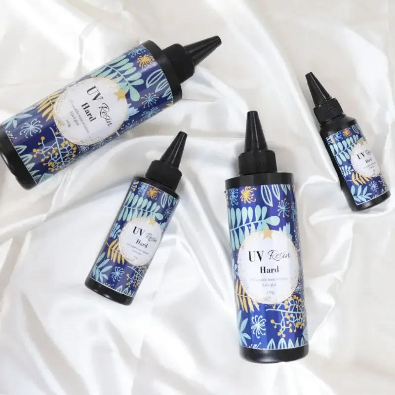 Description Picture 4 of itemCrystal UV Resin Clear Hard UV Curing Epoxy Resin Curing Solar Epoxy Resin Jewelry Making Craft Decoration