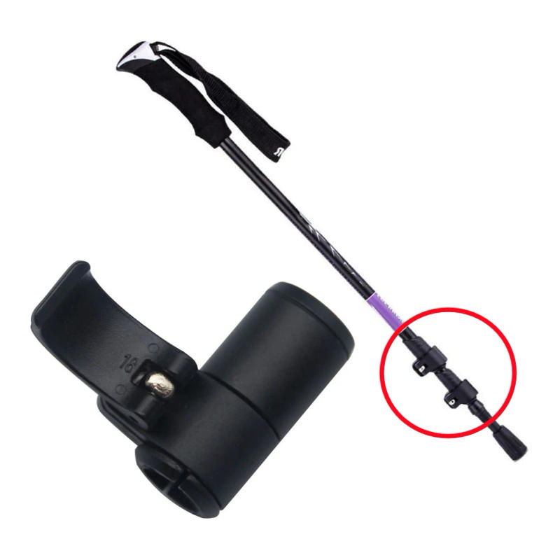 Description Picture 2 of item14mm/16mm/18mm Walking Stick Lock Replacement Stick Locks Outdoor Trekking Pole Parts Hiking Climbing Snowshoeing Accessories