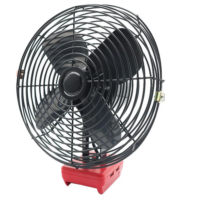 Description Picture 2 of itemElectric Fan Floor Fan Household Desktop Fan Outdoor Camping Fan For Milwaukee for M18 18V Li-ion Battery 48-11-1835 48-11-1890