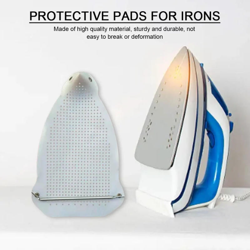 Description Picture 5 of itemIroning Accessories Iron Shoe Cover Ironing Aid Board Shoe Pad Protect Fabrics Cloth Heat Easy Fast Non-stick Iron Plate Cover
