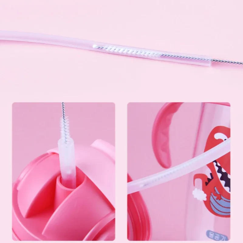 Description Picture 3 of item1/5/10PC Stainless Soft Hair Suction Glass Tube Cleaner Brushes Tools Fish Tank Straw Bottle Cleaning Brush Fish Tank Pipe Brush