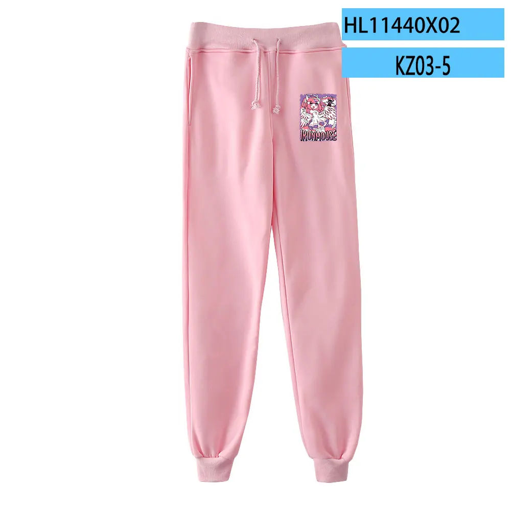 Y2K Ironmouse Cute 2D print Sweatpants hot