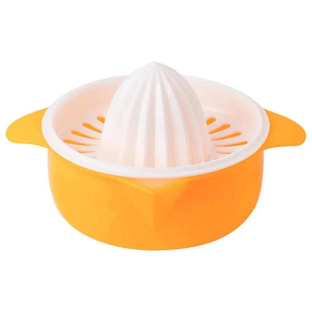 Description Picture 2 of itemOrange Manual Lemon Juicer Mini Fruit Juicers Wooden Lemons Squeezer Portable Hand Press Citrus Juice Kitchen Tool