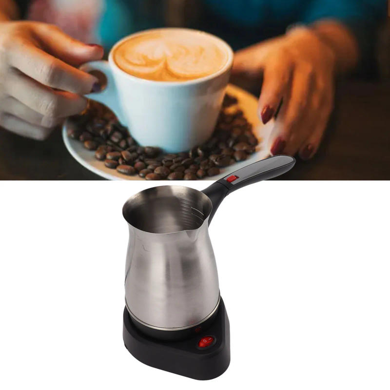 Description Picture 5 of item500ml 600W Turkish Coffee Maker Machine with Foldable Anti Scald Handle Electric Turkish Coffee Pot for Coffee Making