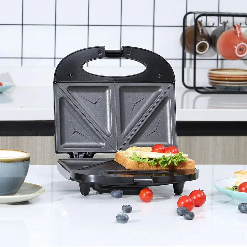 Description Picture 4 of itemElectric Sandwich Maker Panini 650W Waffle Maker Cooking Kitchen Appliances Breakfast Waffles Machine Non-stick Iron Pan