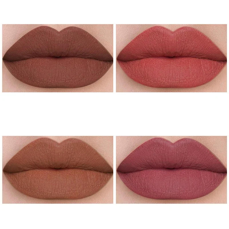 Description Picture 3 of item12 Pcs Matte Lipstick Lipliner Nude Makeup Lasting Makeup Keep Lipstick Pen Set Not Fade Lipliner Set Waterproof Sweat Proof