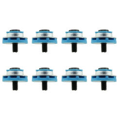 8Pcs Hard Drive Mounting Screws Isolation Grommet Mute Mounting Screws for HP 2.5 Inch HDD