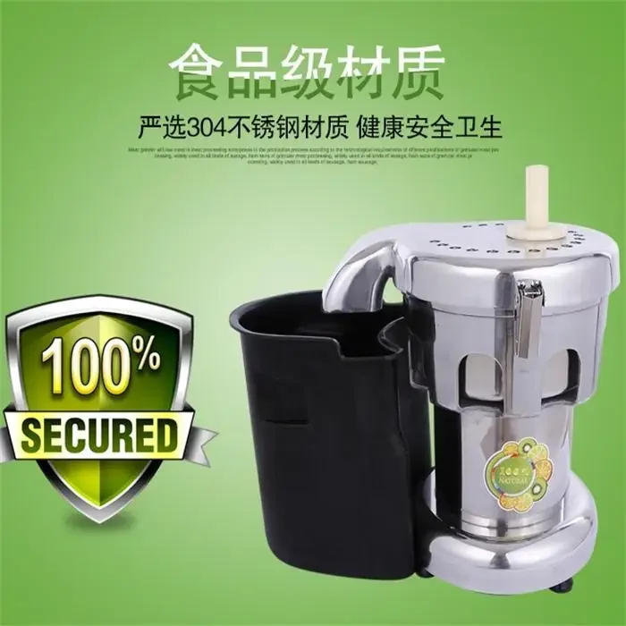 Description Picture 4 of itemCommercial Juicer Stainless steel Juice machine Juice extractor 220V/110V about 80kg/hr Juicing machine Juicer machine