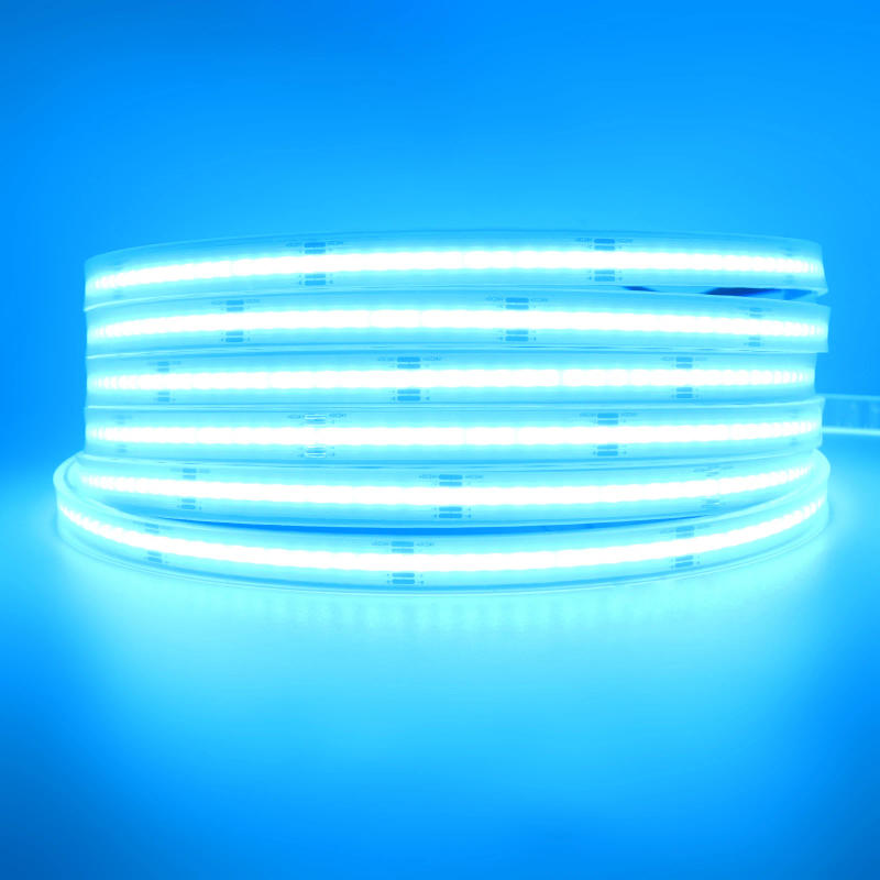 Description Picture 6 of item12V 24V 576 840LEDs/M RGB COB LED Strip Waterproof IP67 IP21 TV BackLight Home Decor Self Adhes Led Tape Diode Flexible Ribbon