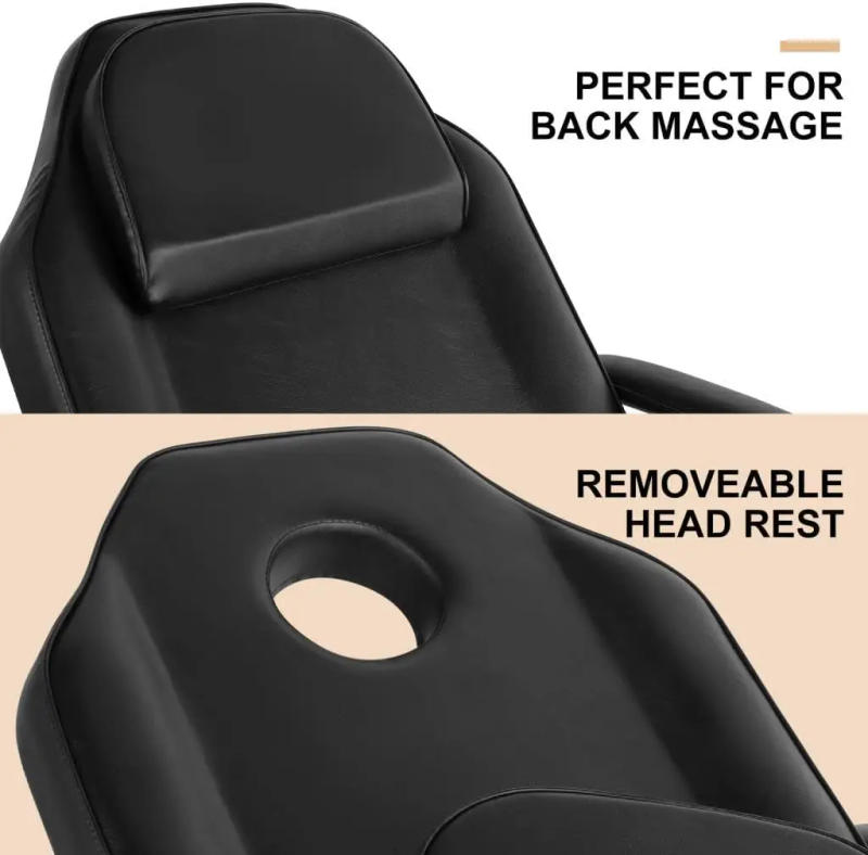 Description Picture 4 of itemHydraulic Facial Table Tattoo Chair Massage Bed Adjustable Professional for Esthetician Beauty Spa Lash Bed Eyelash Extensions