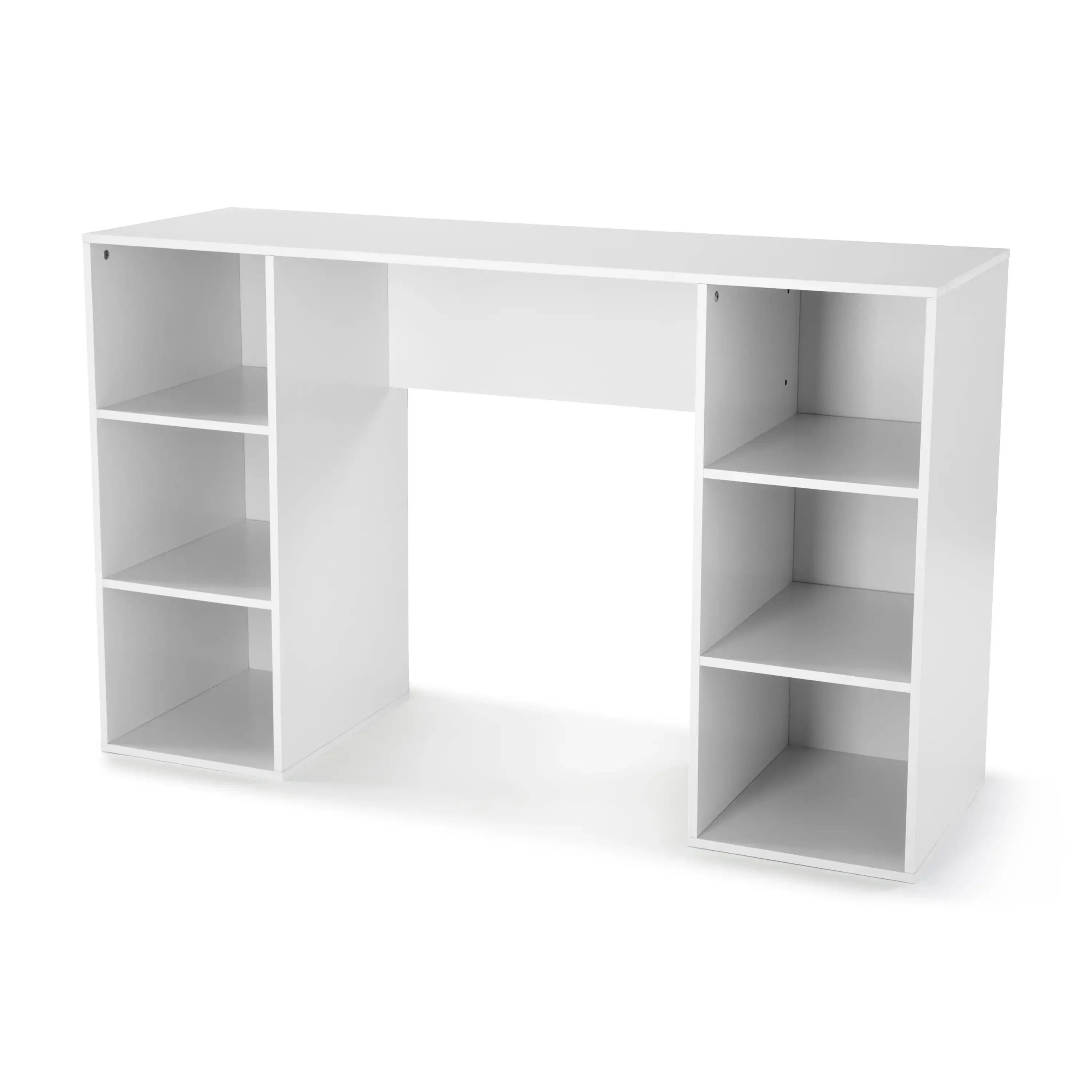 Mainstays 6-Cube Storage Computer Desk,