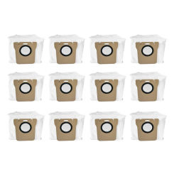 12pcs Fit for Robot Vacuum X20+/X20 Plus Replacement Parts Accessories Dust Bag