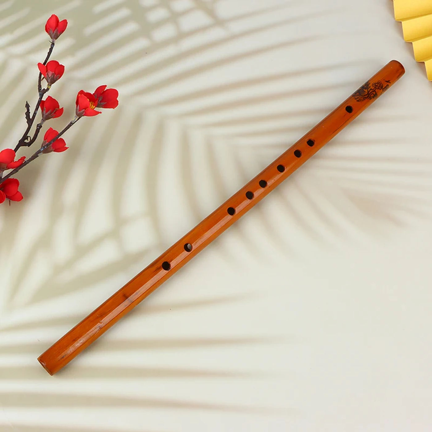 Description Picture 3 of item1Pc 6 Hole Bamboo Flute Clarinet Professional Xiao For Friends Students Beginners Musical Instrument