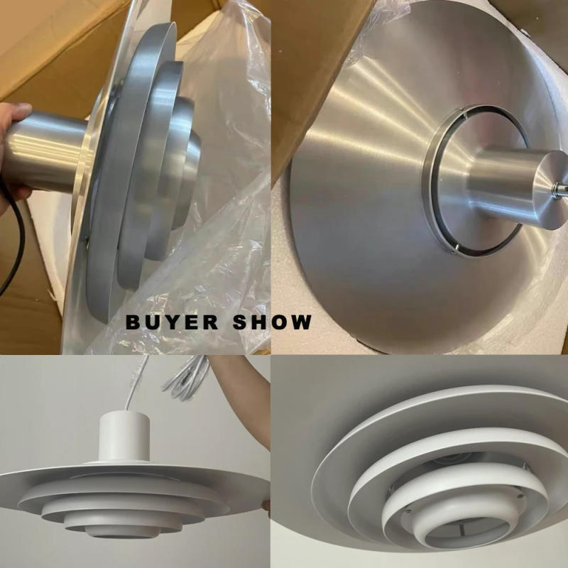 Description Picture 2 of itemDanish Design Pendant Light Metal Umbrella Led Hanging Lamp High Quality Dining Room Luster Kitchen Pendant Drop Light P376 KF1