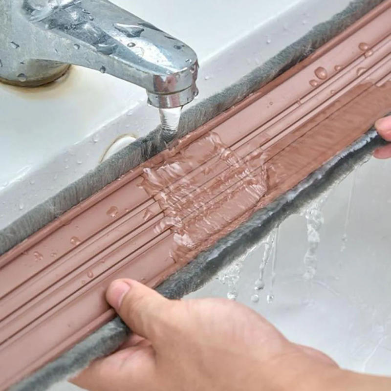 Description Picture 5 of item90cm Door Seal Draft Stopper With Brush Door Bottom Seal Strip Weatherstrip Door Sweep Sealing Strips For 55mm Width Doors