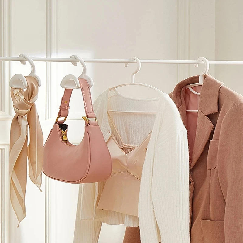 Description Picture 6 of itemNew Ins Arch Bag Hanger Hook Wardrobe Rack Multi-purpose Closet Cloth Handbag Holder Hook Hanging Storage Rack Hat Scarves Shelf