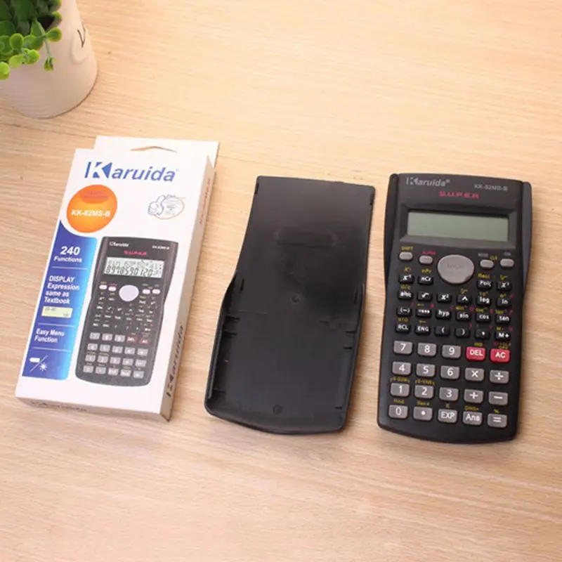 Description Picture 4 of item82MS/TL Multifunctional Student Scientific Function Calculator Dual Display Exam Calculator