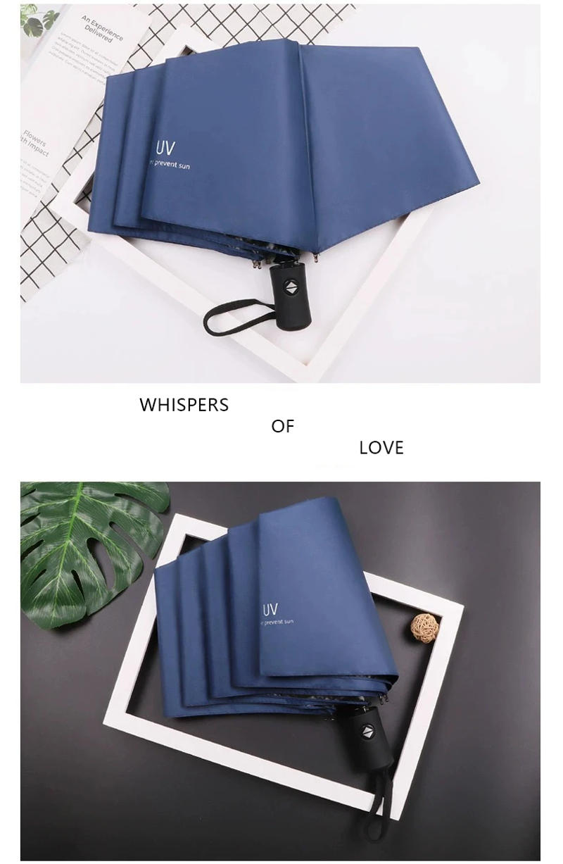 Description Picture 6 of itemUmbrella Sunscreen Cartoon Sunny Rainy Automatic Folding Student Portable Parasol Shade Accessory Outdoor Gear