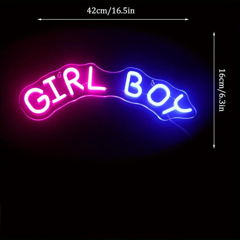 Description Picture 4 of itemBoys Girls LED Neon lights USB-powered dimmable neon lights For Wall Decor USB Powered Bar Shop Hotel Restaurant Wall Decor Gift