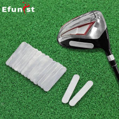 10 Pcs Golf Club Weighted Lead Tape Add Swing Weight 3g/piece Silver Golf Assisted Practice Tool Accessories Supplies Drop Ship