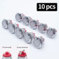 10 pcs White