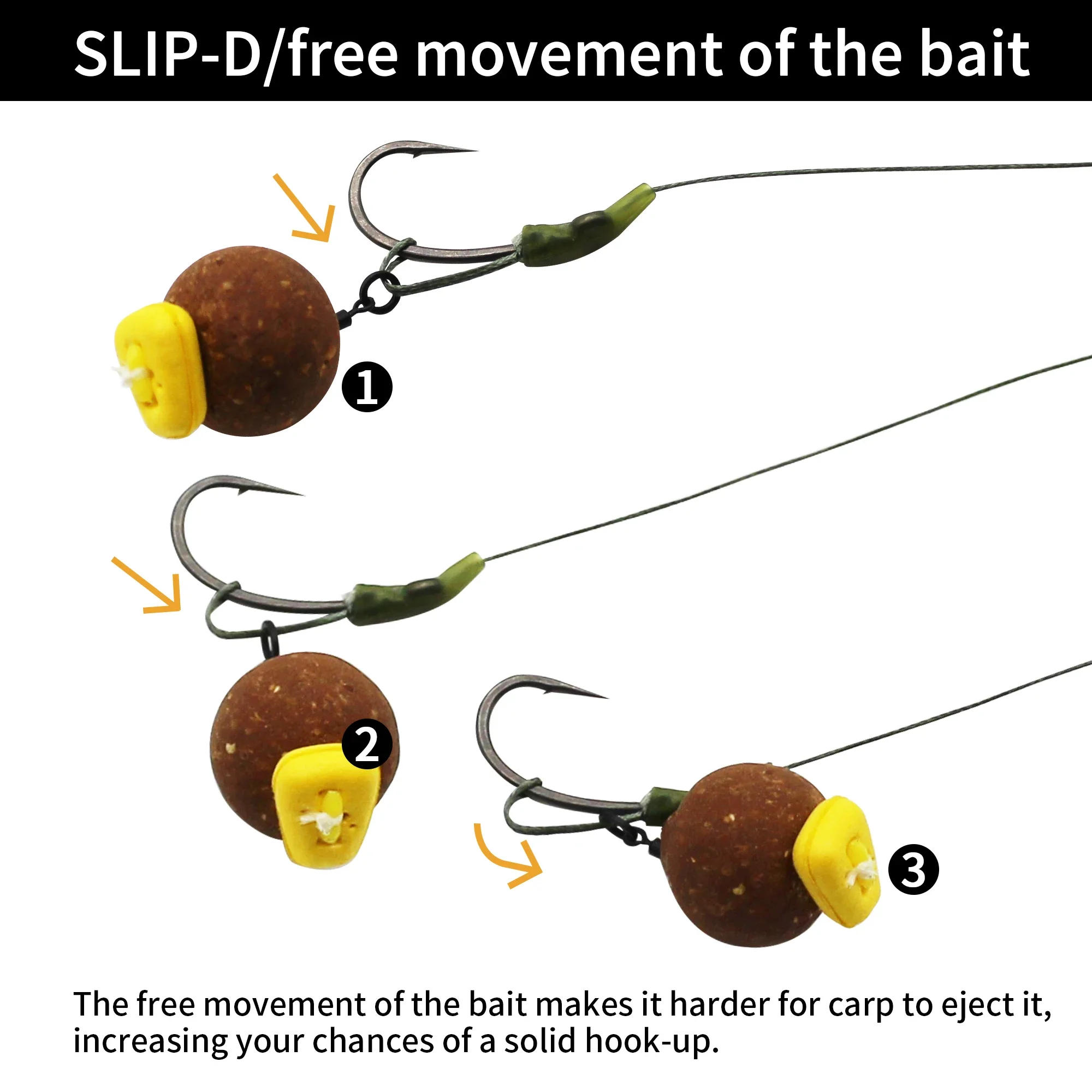 Description Picture 5 of item20m Carp Fishing Line Hook Link Slip-D Braid Hooklink Uncoated Braid Line for Hair Rig D Rig 25IB Carp Coarse Fishing Tackle