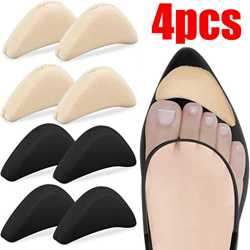 Description Picture 2 of itemHigh Heel Spong Half Forefoot Insert for Women Toe Plug Cushion Pain Relief Protector Big Shoes Toe Front Filler Adjustment