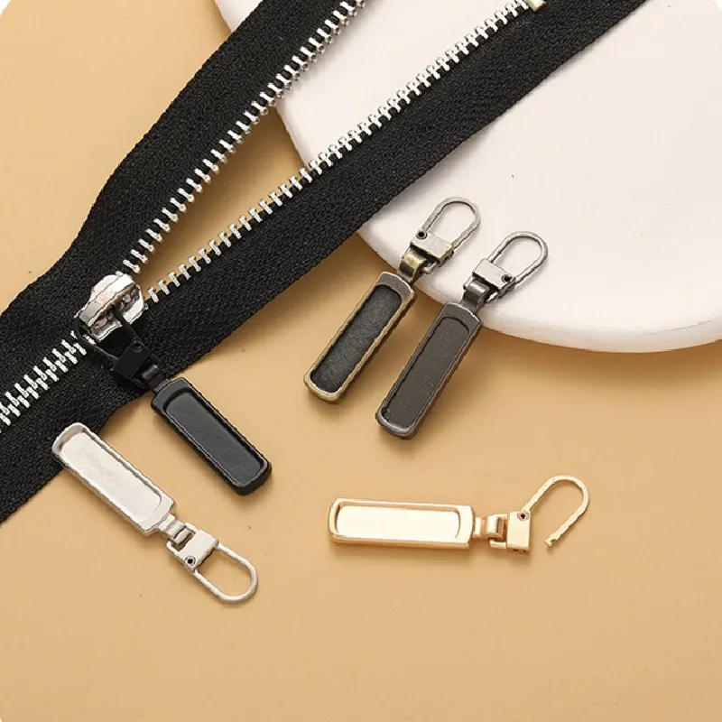 Description Picture 3 of itemDetachable Metal Zipper Puller Replacement Zipper Sliders Head Repair Kit Suitcases Luggage Backpacks Bags Coat Zipper Pull Tab
