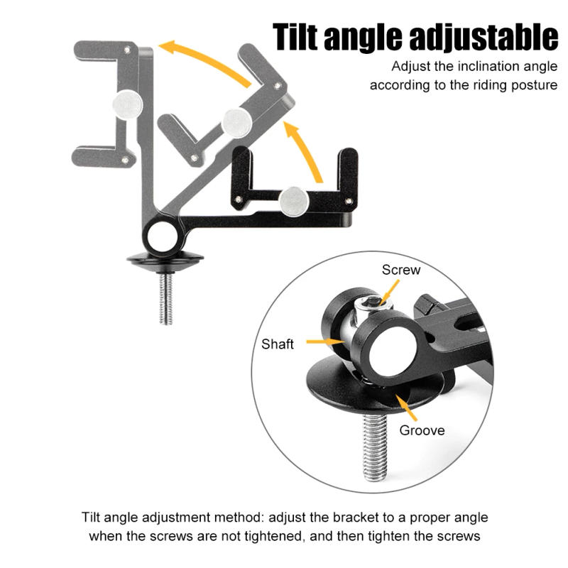 Description Picture 5 of itemGUB Bicycle Stem CellPhone Mount Aluminum Alloy Bicycle Stem Mount Bracket Adjustable Centered Installation Cycling Equipment