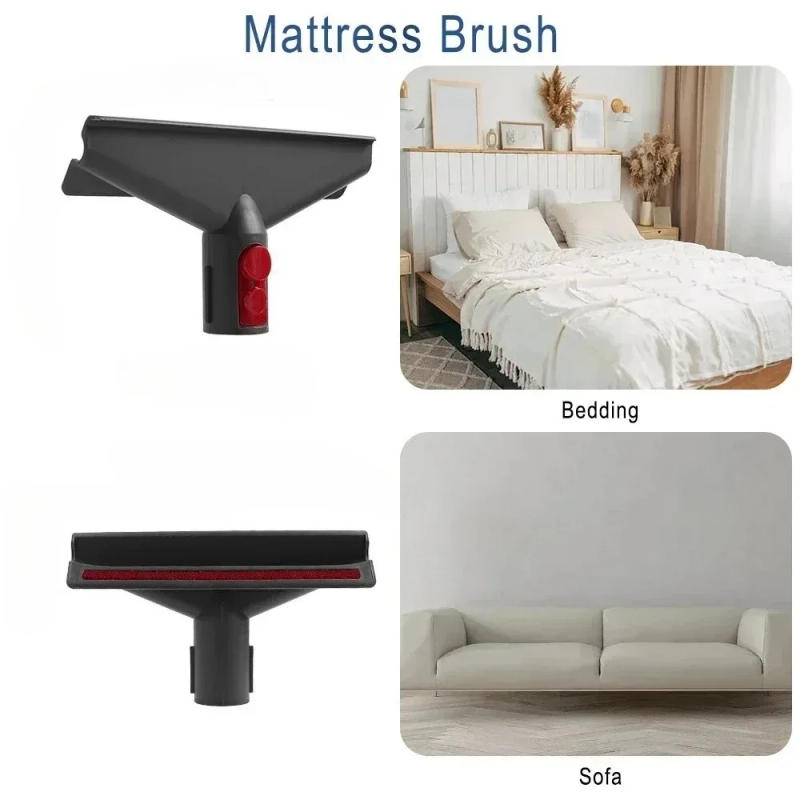 Description Picture 5 of itemFor Dyson Vacuum Cleaner Hose V7 V8 V10 V11 V15 Accessories Flat Suction Nozzle Head /Brush Head For Household Cleaning Parts