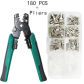 180pcs  and  Pliers