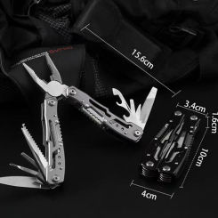 Outdoor Multitool Camping Portable Stainless Steel Edc Folding Multifunction Tools Emergency survival Knife Pliers