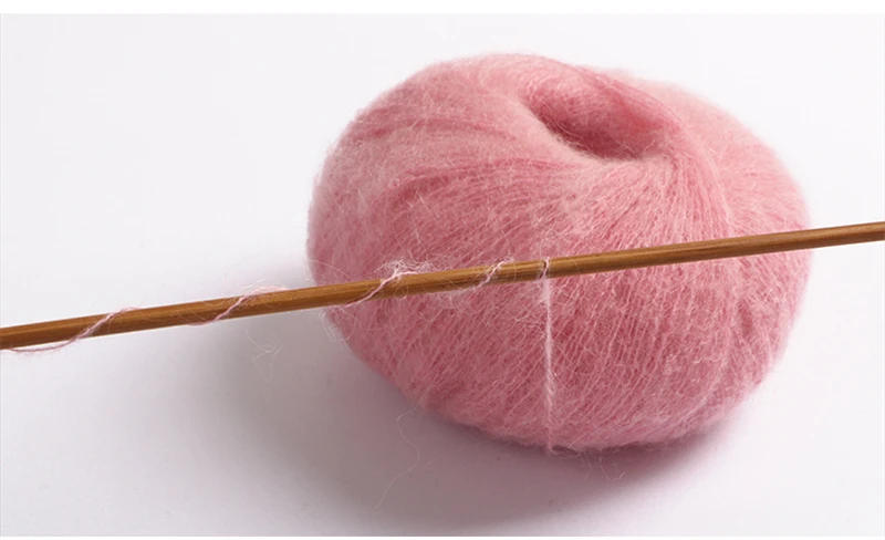 Description Picture 6 of itemYarn For Knitting Super Kid Mohair Yarn Crochet Thin Sweater Knit Shirt Scarf Angola Silk Mohair Wool Yarn For Woman Baby Thread