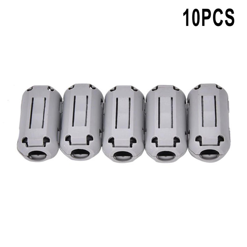 Description Picture 3 of item10pc TDK Toroidal Ferrite Core Noise Suppressor Filter Clip Bead Clip Choke Ring 5mm Cable Clamp Soft Magnetic For Powerline