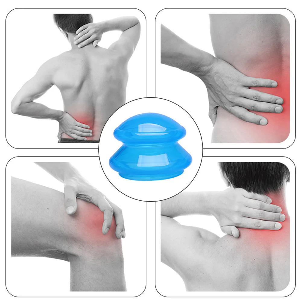 Description Picture 6 of itemSilicone Vacuum Cupping Set Massage Body Cups Back Gua Sha Ventosas Suction Cup Anti-Cellulite Skin Lift Physiotherapy Jars