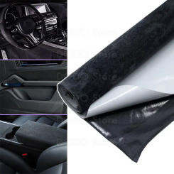 20x30cm 50*150cm Suede Fabric Self-adhesive Adhesive Cloth for Car Interior Modification Door Panel Workbench DIY Decoration