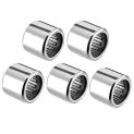 5Pcs 10mm Bore Dia Drawn Cup Bearing Steel 12mm Width Needle Roller Bearing 14mm OD Single Row Roller Motorcycle Gearbox