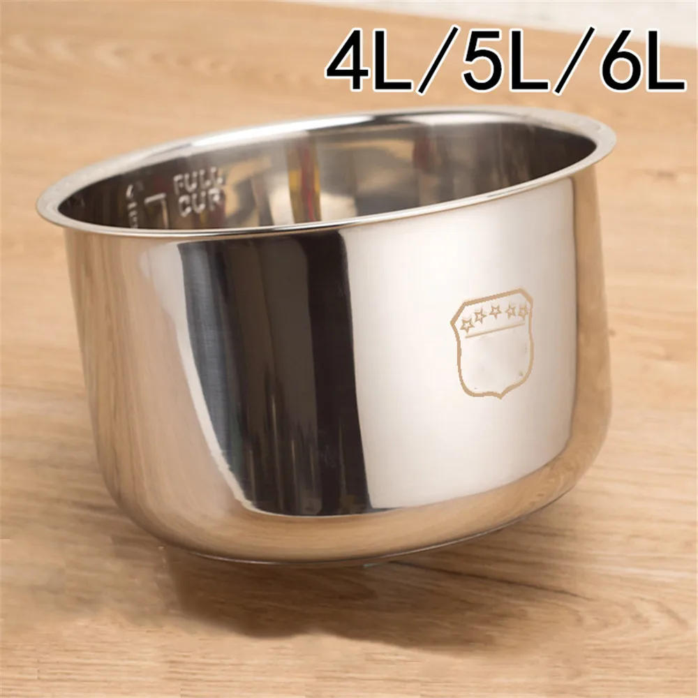 Description Picture 3 of itemPressure Cooker 6L Inner Pot Rice Pressure Cooker Liner Stainless Steel Inner Pot Minute Pressure Cooker Liner Rice Cooker Liner