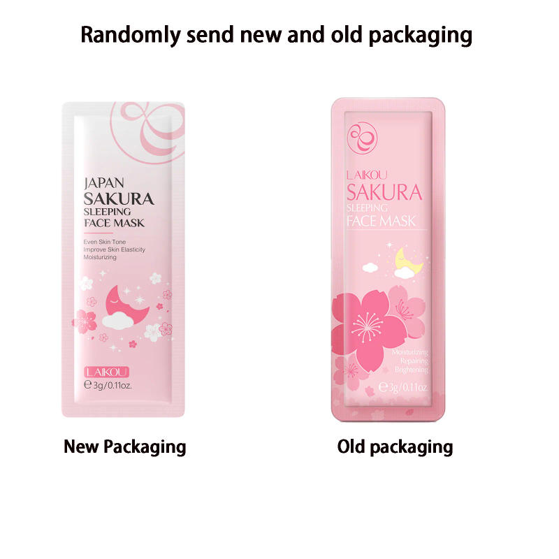 Description Picture 2 of itemLAIKOU 5pcs Moisturizing Facial Mask Hydrating Sleeping Face Sheet Masks Repairing & Nourishing Night Face Mask Skin Care