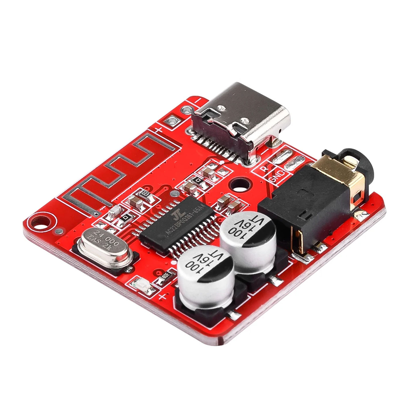 Description Picture 6 of item3W Car BT5.1 MP3 WAV Decoding Board Speaker Amplifier Audio Receiver Module Support A2DP/AVCTP/AVDTP AVRCP/HFP  Lossless Decoder