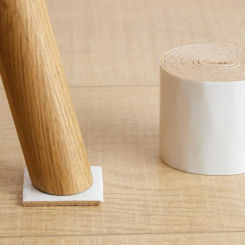 1m Table Chair Leg Protection Felt Non-slip Noise Reduce Adhesive Furniture Strips Feet Mat Cuttable Protective Sofa Floor Pad